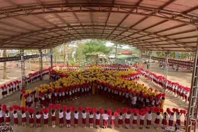 Chùm ảnh Múa hát sân trường, năm học 2025-2026