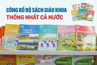 Từ năm học 2026-2027: Cả nước sử dụng thống nhất bộ SGK “Kết nối tri thức với cuộc sống”