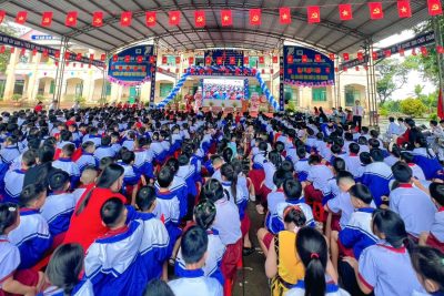 🎉 TRƯỜNG TIỂU HỌC ĐINH TIÊN HOÀNG LONG TRỌNG TỔ CHỨC LỄ KHAI GIẢNG NĂM HỌC 2026 – 2027